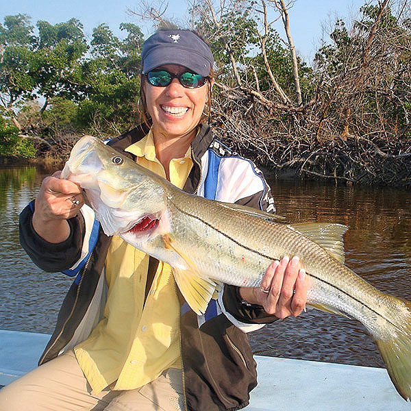 Tampa Bay Fishing charters with Captain Lori Deaton for snook